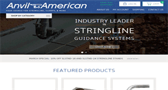 Desktop Screenshot of anvilamerican.com